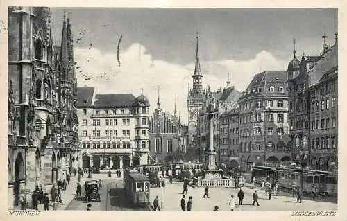 Germany Munchen Marienplatz