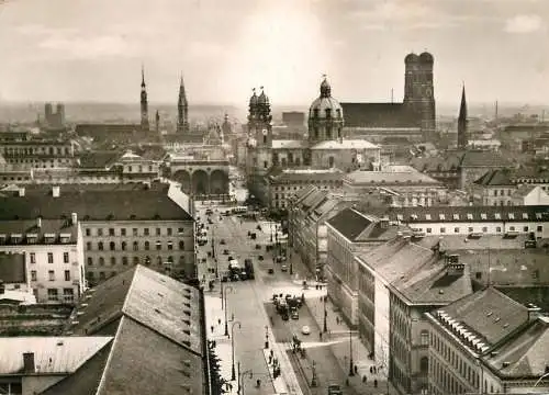 Germany Munchen cityscape panorama