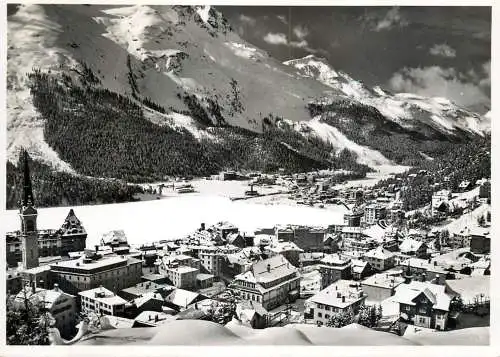 Switzerland St Moritz ski resort