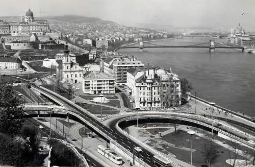 Hungary Budapest Buda panoramic view