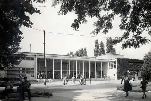 Hungary Budapest Margaret Island Entrance of the Spa Palatinus