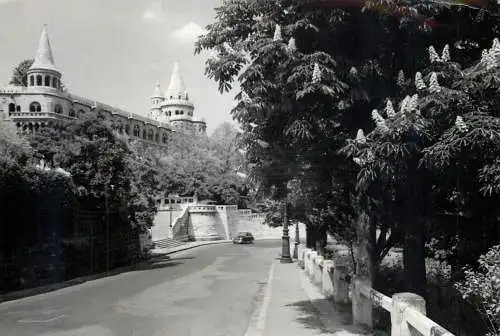 Hungary Budapest Fisher's Bastion partial view