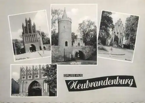 Germany Gruss aus Neubrandenburg multi view