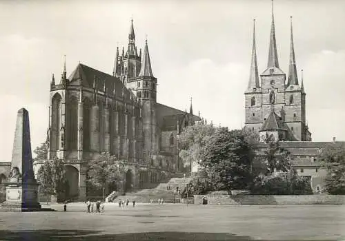 Germany Erfurt Dom u. Severikirche