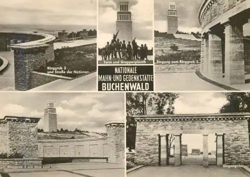 Germany Weimar Buchenwald National Mahn-und Gedenkstatte multi view