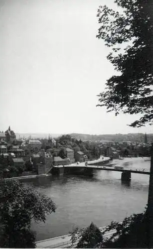 Allemagne foto city1965 Meissen and Elba bridge
