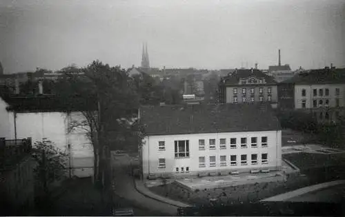 Allemagne foto city1965 Chemnitz Karl-Marx-Stadt church