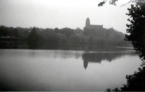 Allemagne foto city1965 Chemnitz Karl-Marx-Stadt river scene
