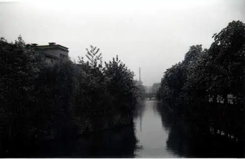 Allemagne foto city1965 Chemnitz Karl-Marx-Stadt river