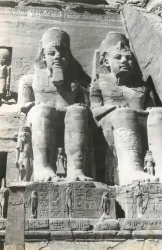 Egypt Abu Simbel Colossi of Ramses II