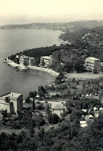 Croatia Omisalj panoramic view