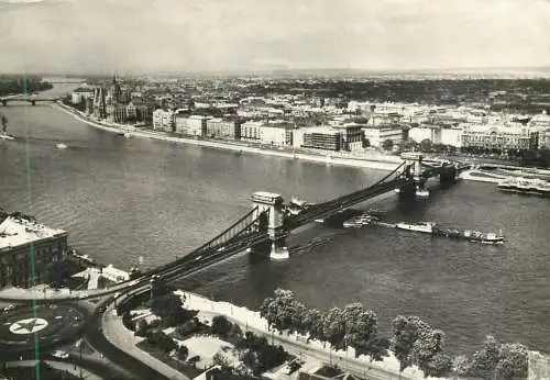 Hungary Budapest Danube & cityscape general view