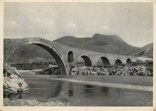 Albania Shkoder Mesi Bridge