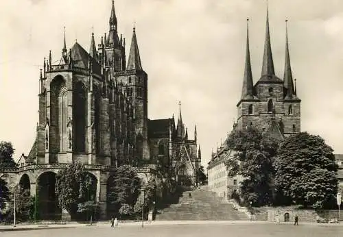 Germany Erfurt Dom u. Severikirche