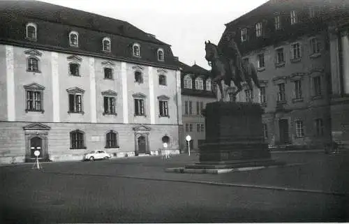 Allemagne foto city1965 Weimar knight monument