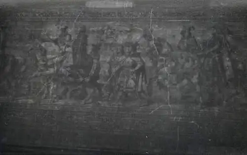Allemagne foto city1965 Eisenach fresco of military history