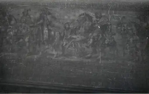 Allemagne foto city1965 Eisenach fresco of military history