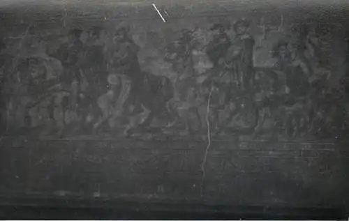 Allemagne foto city1965 Eisenach fresco of military history