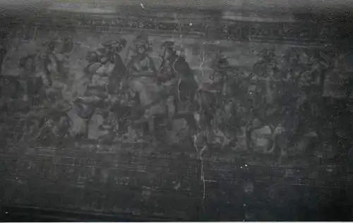 Allemagne foto city1965 Eisenach fresco of military history