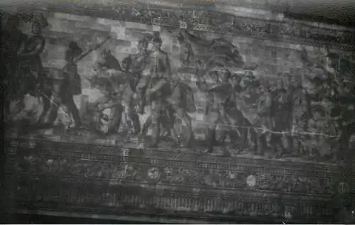 Allemagne foto city1965 Eisenach fresco of military history
