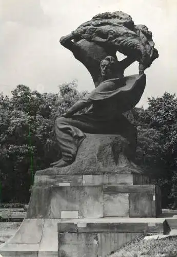 Poland Warsaw Friedrich Chopin monument
