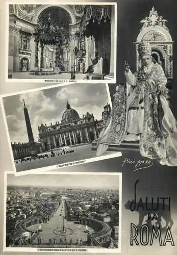 Italy Saluti da Roma multi view