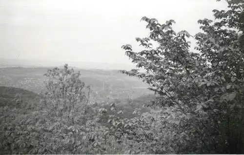 Allemagne foto city1965 Wartburg castle view panorama