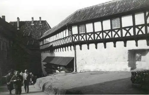 Allemagne foto city1965 Wartburg castle view social history