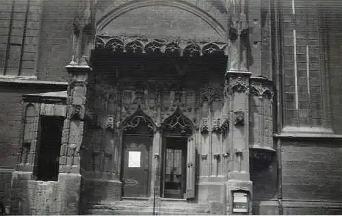 Allemagne foto city1965 cathedral doorway Mihaly templom Jena