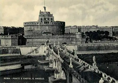 Italy Roma Ponte e Castel S. Angelo