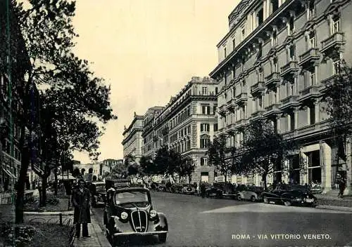 Italy Roma Via Vittorio Veneto