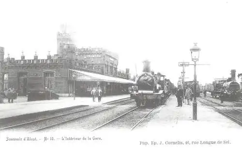 Belgium Aalst train station