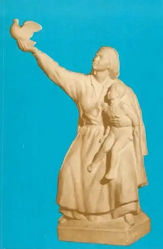 Fine arts postcard sculpture Ion Jalea Peace