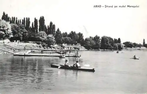 Romania Arad strand pe malul Muresului