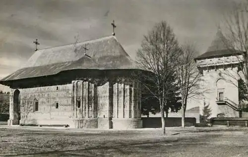 Romania Biserica Manastirii Humor 1965