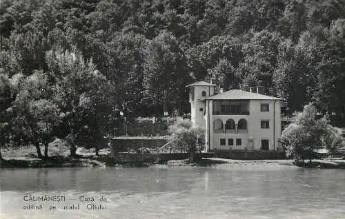 Romania Calimanesti casa de odihna malul Oltului