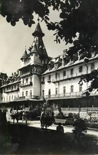 Romania Calimanesti pavilionul sanatoriului palat