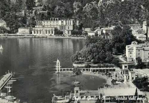 Italy Lago di Garda Riva vedutta aerea
