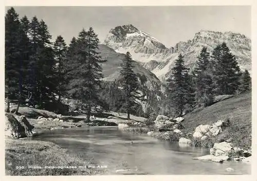 Switzerland Preda Palpuognasee mit Piz Aela