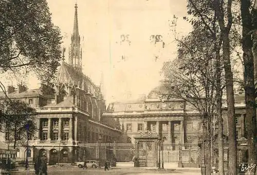 France Paris Palais de Justice Ste-Chapelle