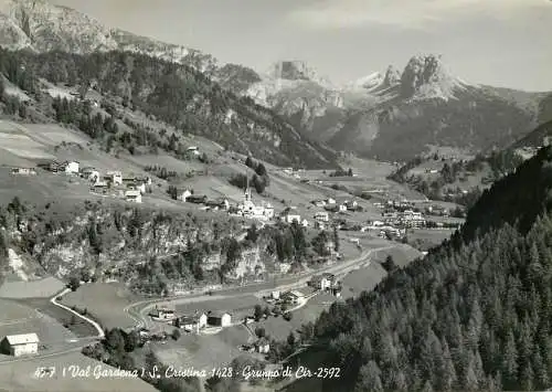Italy Val Gardena S Cristina Gruppo di Cir