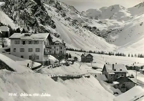 Italy Sulden winter scenery