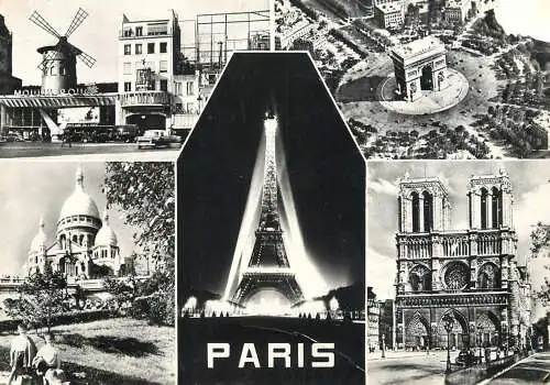 France Paris différents aspects