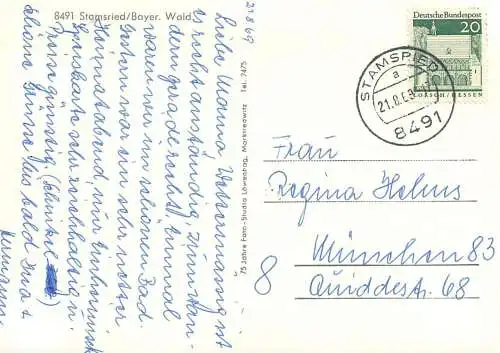 Germany Stamsried (Cham) Markplatz