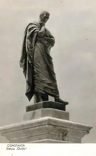 Romania Constanta statuia lui Ovidiu