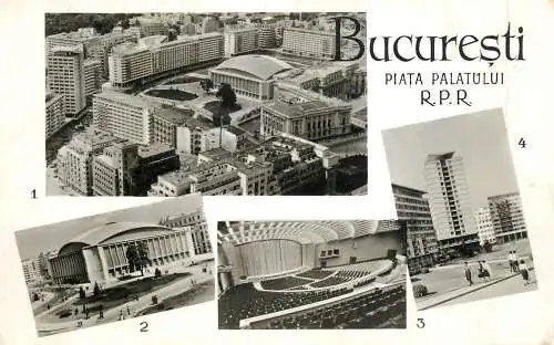Romania Bucuresti Piata palatului