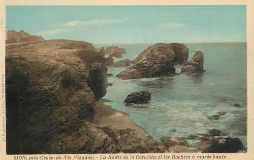 France Vendee Sion pres Croix de Vie la route de la Corniche