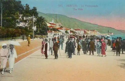 France Alpes maritimes Menton la promenade