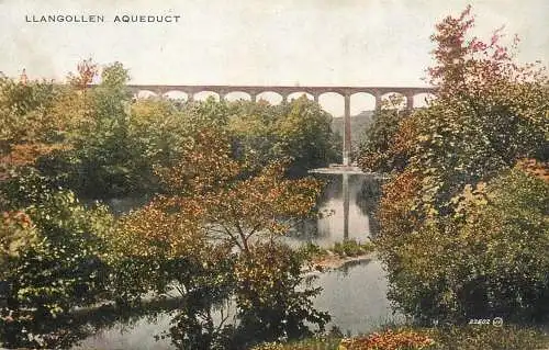 United Kingdom Llangollen aqueduct Wales
