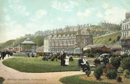United Kingdom England Kent > Folkestone marine gardens
